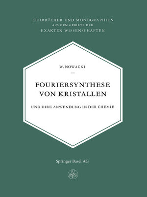 cover image of Fouriersynthese von Kristallen